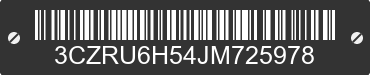 2018 HONDA HR-V 3CZRU6H54JM725978 VIN decoded