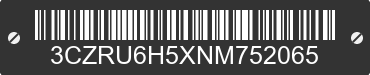 2022 HONDA HR-V 3CZRU6H5XNM752065 VIN decoded