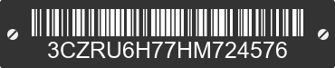 2017 HONDA HR-V 3CZRU6H77HM724576 VIN decoded