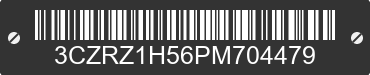 2023 HONDA HR-V 3CZRZ1H56PM704479 VIN decoded