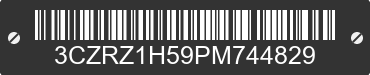 2023 HONDA HR-V 3CZRZ1H59PM744829 VIN decoded