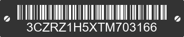 2026 HONDA HR-V 3CZRZ1H5XTM703166 VIN decoded