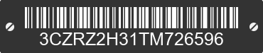 2026 HONDA HR-V 3CZRZ2H31TM726596 VIN decoded