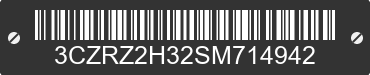 2025 HONDA HR-V 3CZRZ2H32SM714942 VIN decoded