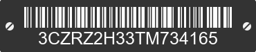 2026 HONDA HR-V 3CZRZ2H33TM734165 VIN decoded
