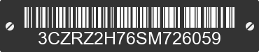 2025 HONDA HR-V 3CZRZ2H76SM726059 VIN decoded