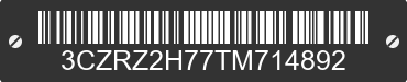 2026 HONDA HR-V 3CZRZ2H77TM714892 VIN decoded