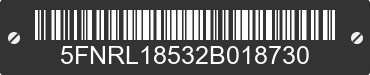 2002 HONDA Odyssey 5FNRL18532B018730 VIN decoded