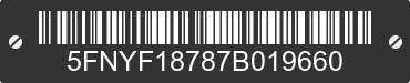2007 HONDA Pilot 5FNYF18787B019660 VIN decoded