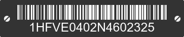 2022 HONDA Pioneer 1000 1HFVE0402N4602325 VIN decoded
