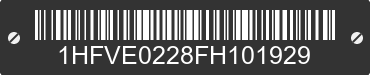 2015 HONDA Pioneer 700 1HFVE0228FH101929 VIN decoded