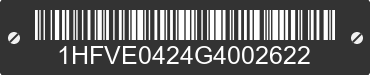 2016 HONDA Pioneer 1HFVE0424G4002622 VIN decoded