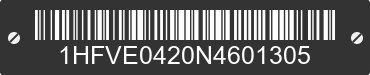 2022 HONDA SXS1000M (Pioneer 1000) 1HFVE0420N4601305 VIN decoded