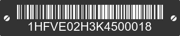 2019 HONDA SXS700 (Pioneer 700) 1HFVE02H3K4500018 VIN decoded