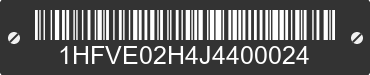2018 HONDA SXS700M (Pioneer 700) 1HFVE02H4J4400024 VIN decoded
