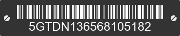 2006 HUMMER H3 5GTDN136568105182 VIN decoded
