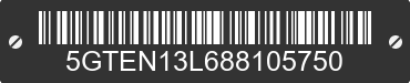 2008 HUMMER H3 5GTEN13L688105750 VIN decoded