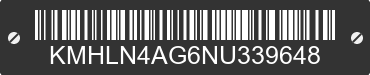 2022 HYUNDAI Elantra KMHLN4AG6NU339648 VIN decoded