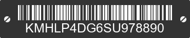 2025 HYUNDAI Elantra KMHLP4DG6SU978890 VIN decoded