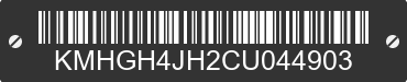 2012 HYUNDAI Equus KMHGH4JH2CU044903 VIN decoded