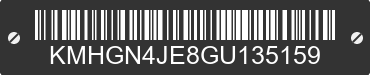 2016 HYUNDAI Genesis KMHGN4JE8GU135159 VIN decoded