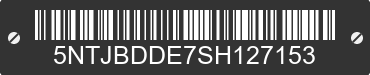 2025 HYUNDAI Santa Cruz 5NTJBDDE7SH127153 VIN decoded