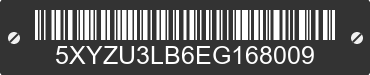 2014 HYUNDAI Santa Fe Sport 5XYZU3LB6EG168009 VIN decoded