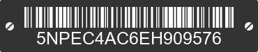 2014 HYUNDAI Sonata 5NPEC4AC6EH909576 VIN decoded