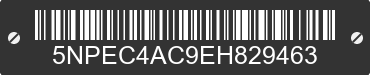 2014 HYUNDAI Sonata 5NPEC4AC9EH829463 VIN decoded