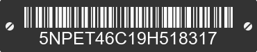 2009 HYUNDAI Sonata 5NPET46C19H518317 VIN decoded