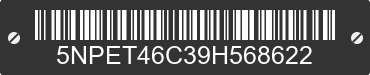 2009 HYUNDAI Sonata 5NPET46C39H568622 VIN decoded