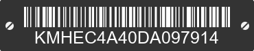 2013 HYUNDAI Sonata KMHEC4A40DA097914 VIN decoded