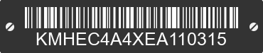 2014 HYUNDAI Sonata KMHEC4A4XEA110315 VIN decoded