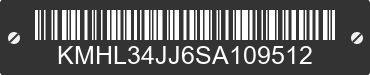 2025 HYUNDAI Sonata KMHL34JJ6SA109512 VIN decoded