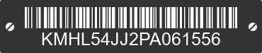 2023 HYUNDAI Sonata KMHL54JJ2PA061556 VIN decoded