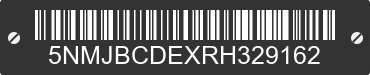 2024 HYUNDAI Tucson 5NMJBCDEXRH329162 VIN decoded