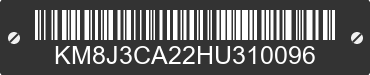 2017 HYUNDAI Tucson KM8J3CA22HU310096 VIN decoded