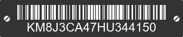 2017 HYUNDAI Tucson KM8J3CA47HU344150 VIN decoded