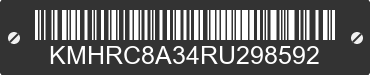 2024 HYUNDAI Venue KMHRC8A34RU298592 VIN decoded