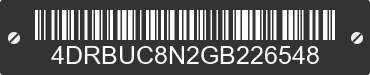 2016 IC BUS PB105 4DRBUC8N2GB226548 VIN decoded