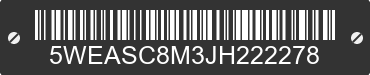 2018 IC BUS PC505 5WEASC8M3JH222278 VIN decoded