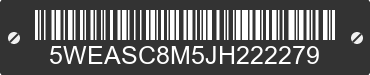 2018 IC BUS PC505 5WEASC8M5JH222279 VIN decoded