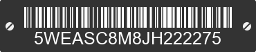 2018 IC BUS PC505 5WEASC8M8JH222275 VIN decoded