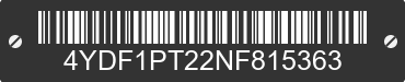 2022 IMPACT Impact 4YDF1PT22NF815363 VIN decoded