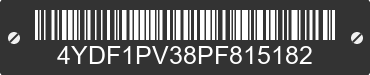 2023 IMPACT Impact 4YDF1PV38PF815182 VIN decoded