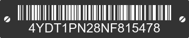 2022 IMPACT Impact 4YDT1PN28NF815478 VIN decoded