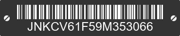 2009 INFINITI G37 JNKCV61F59M353066 VIN decoded