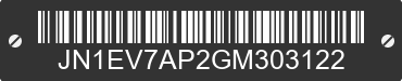 2016 INFINITI Q50 JN1EV7AP2GM303122 VIN decoded