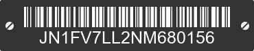 2022 INFINITI Q60 JN1FV7LL2NM680156 VIN decoded