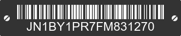 2015 INFINITI Q70L JN1BY1PR7FM831270 VIN decoded